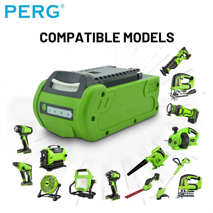 40V Lithium ion Battery Pack Rechargeable 3500mah For Works Power Tools Greenworks Mower 40V Lithium Battery