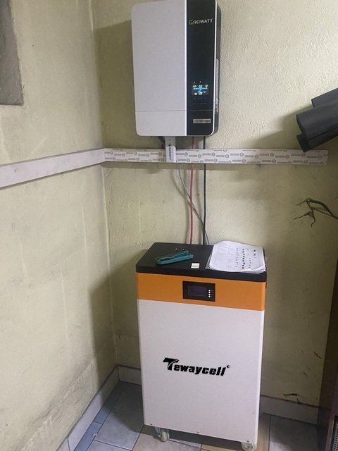 Tewaycell Power wall 48V 200Ah 300Ah 400Ah 10KWH 15KWH 20KWH with Grade New Cells Energy Storage System