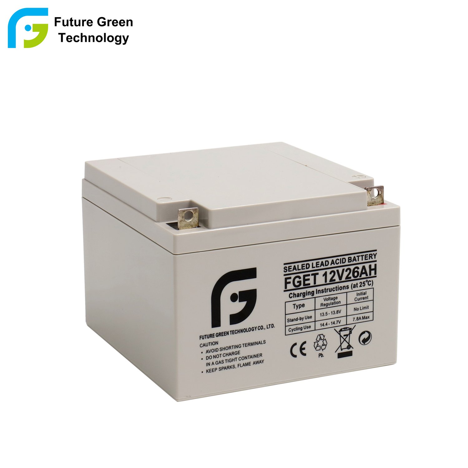 26ah Deep Cycle 12V Rechargeable Lead Acid Battery Sealed 250ah UPS Lighting Alarm System Maintenance-Free for Boat Applications