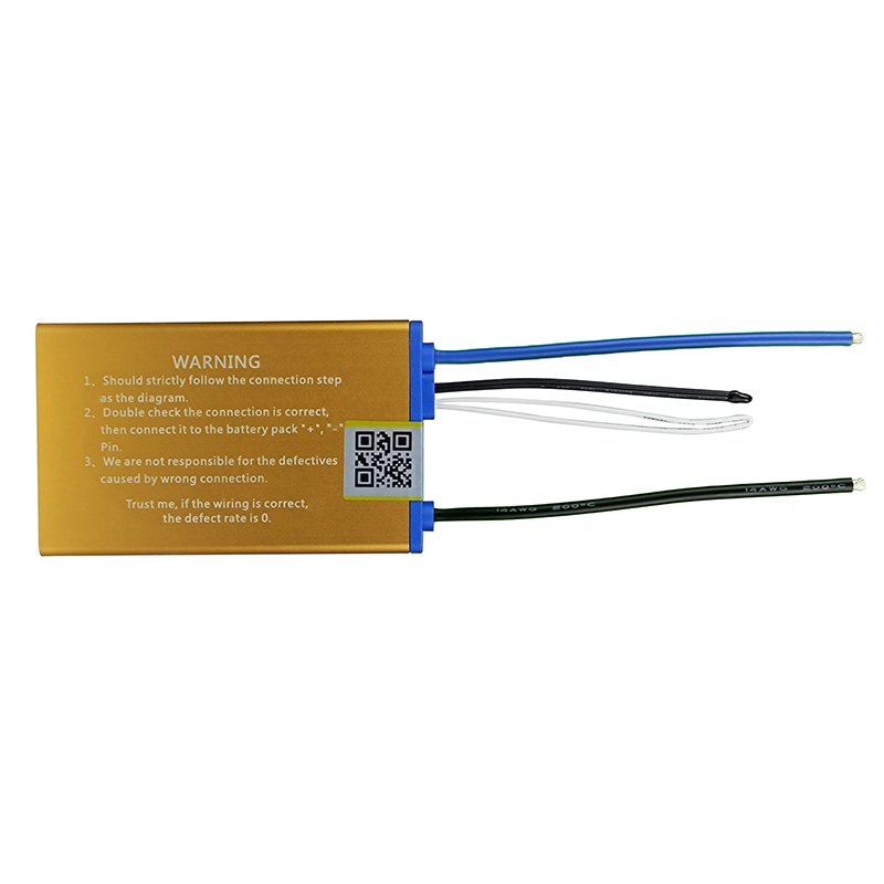 li-ion 13S BMS 48V 25A Battery Management System BMS with Balanced Same Port BMS with temp sensor and switch off/on