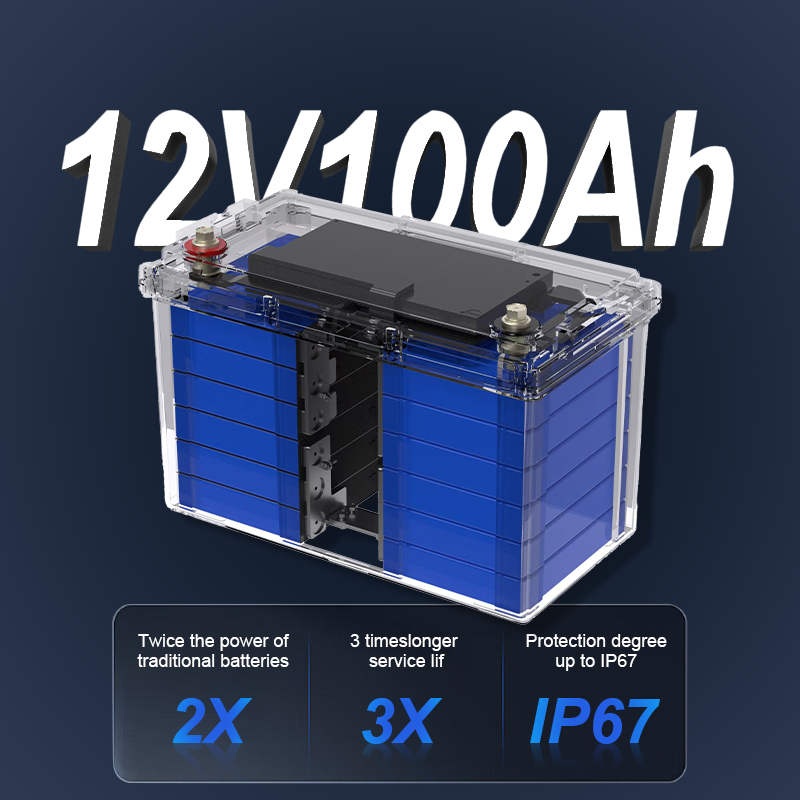 Wirentech Lithium Ion LiFePO4 12V 100Ah 200Ah 24V LFP DIY 12/24V Off-grid Overlanding Camping RV Caravan LiFePO4 battery pack