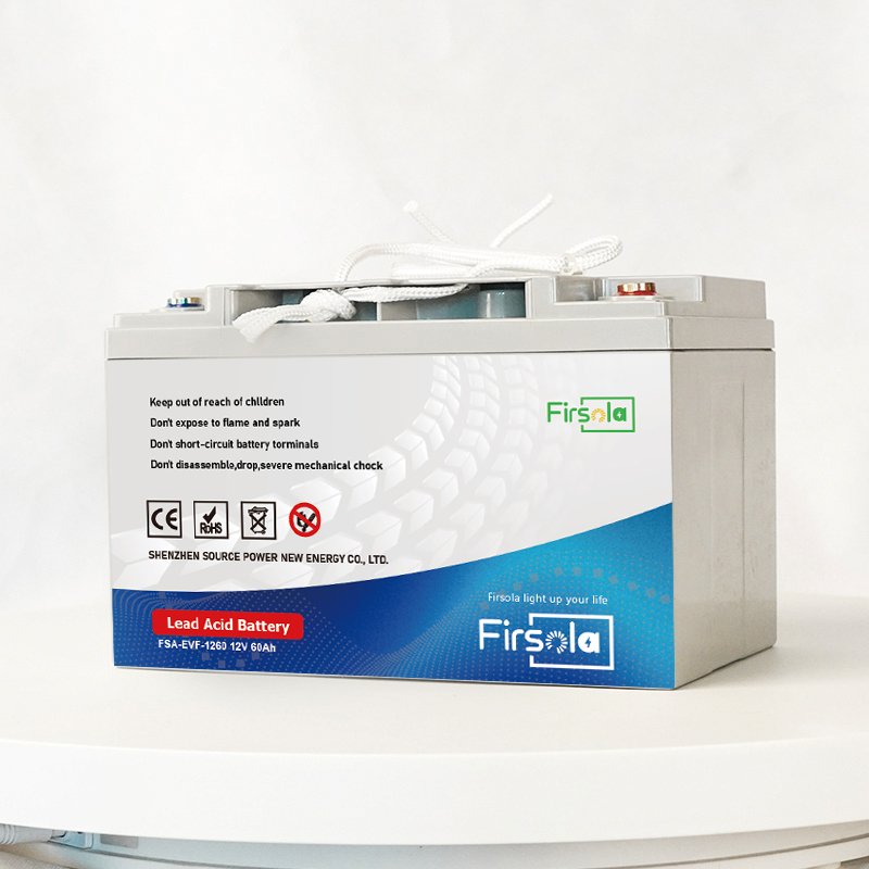 FIRSOLA 12V 32Ah Lead-Acid Battery for Golf Carts Automotive Electric Vehicles Bicycles Scooters UPS Energy Storage