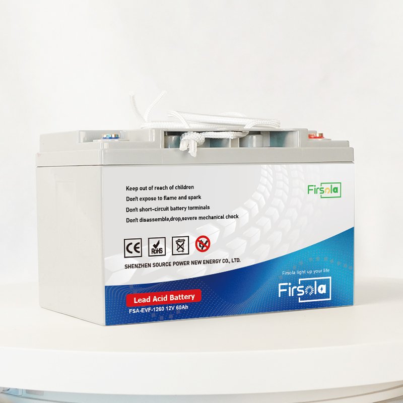 FIRSOLA 12V 32Ah Lead-Acid Battery for Golf Carts Automotive Electric Vehicles Bicycles Scooters UPS Energy Storage