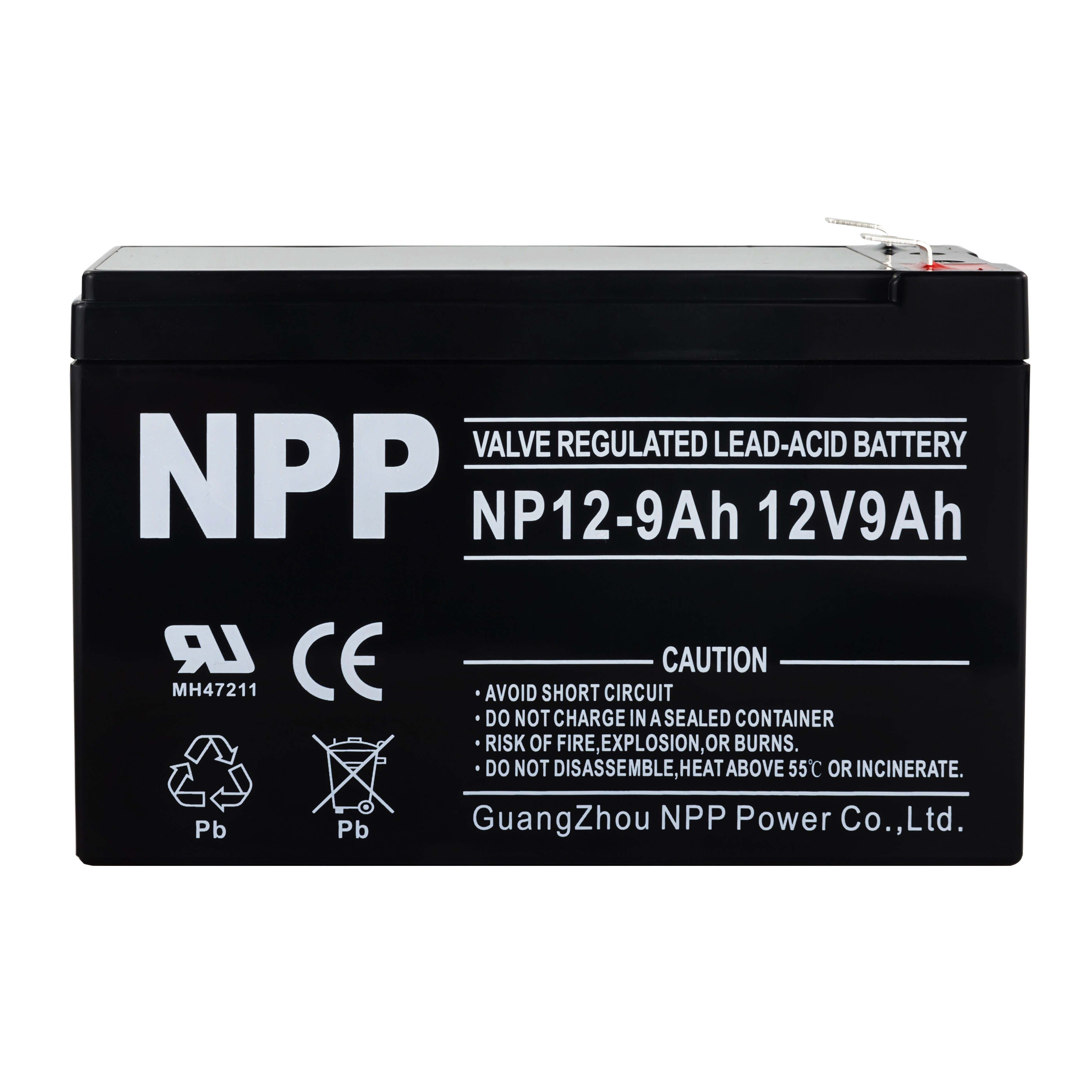 rechargeable lead-acid battery 12v 9ah 7ah 5ah 4ah 10ah 12ah backup UPS Battery