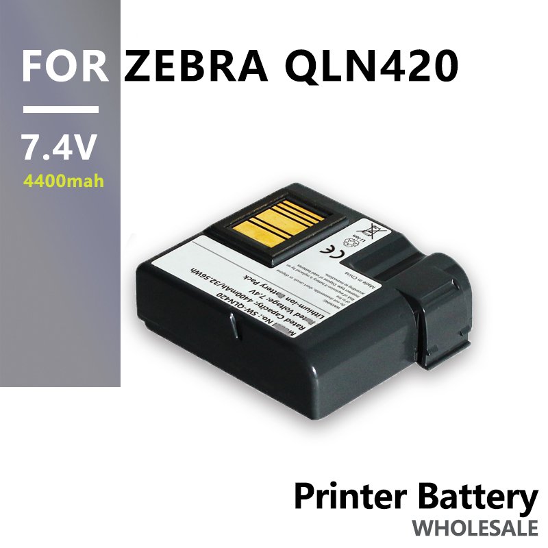 Lithium ion battery for zebra QLN420 ZQ630 printer portable Label Printer Battery