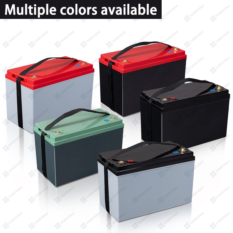 replacement 12V180Ah lead acid battery akku LiFePO4 empty plastic battery box
