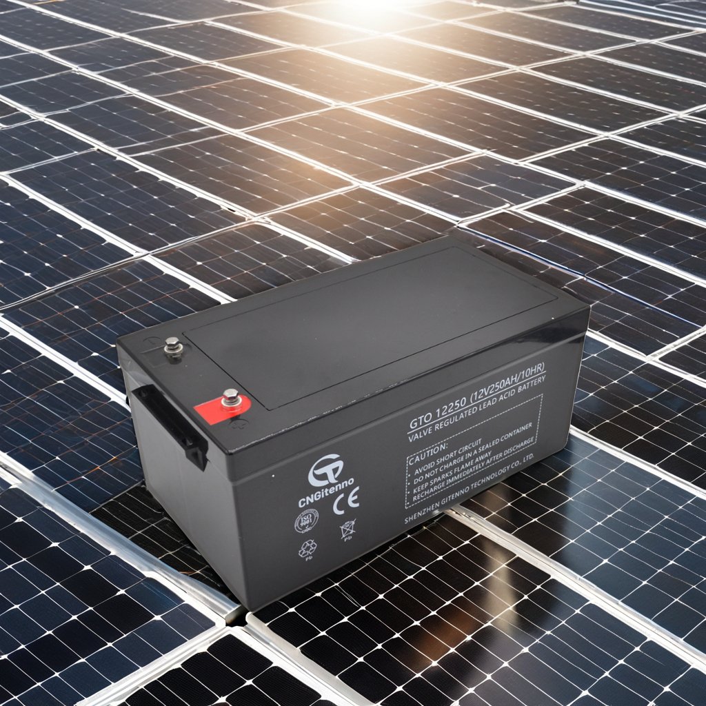 Hot Selling 12V 250AH Rechargeable Sealed Gel Agm Lead-acid Battery for Energy Storage System