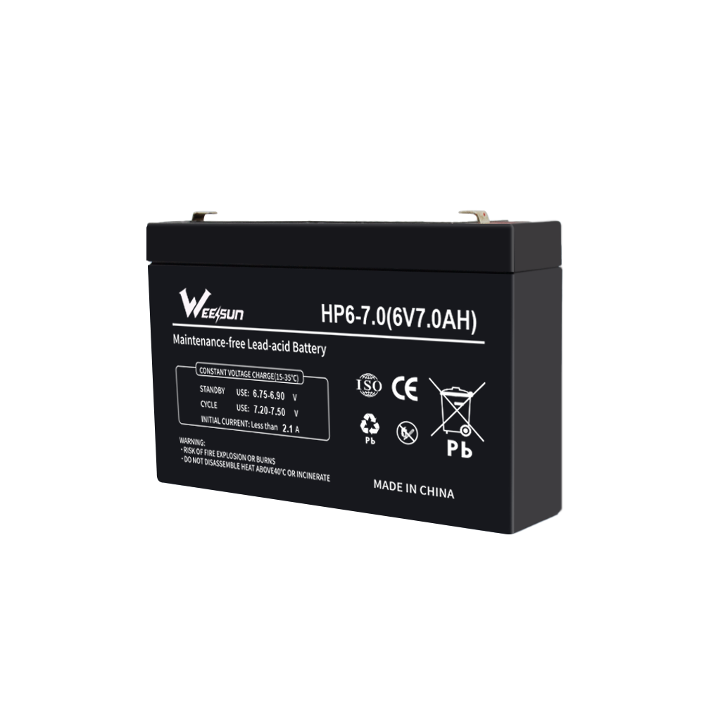 Fast delivery sealed Deep Cycle Rechargeable is suitable for children's toy cars, for golf cart, 6v7Ah lead-acid battery