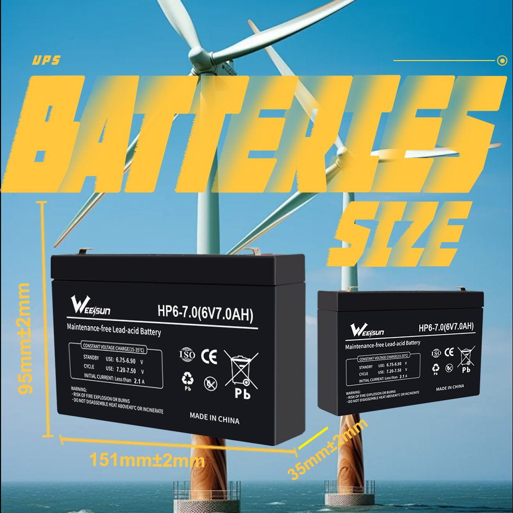 Fast delivery sealed Deep Cycle Rechargeable is suitable for children's toy cars, for golf cart, 6v7Ah lead-acid battery