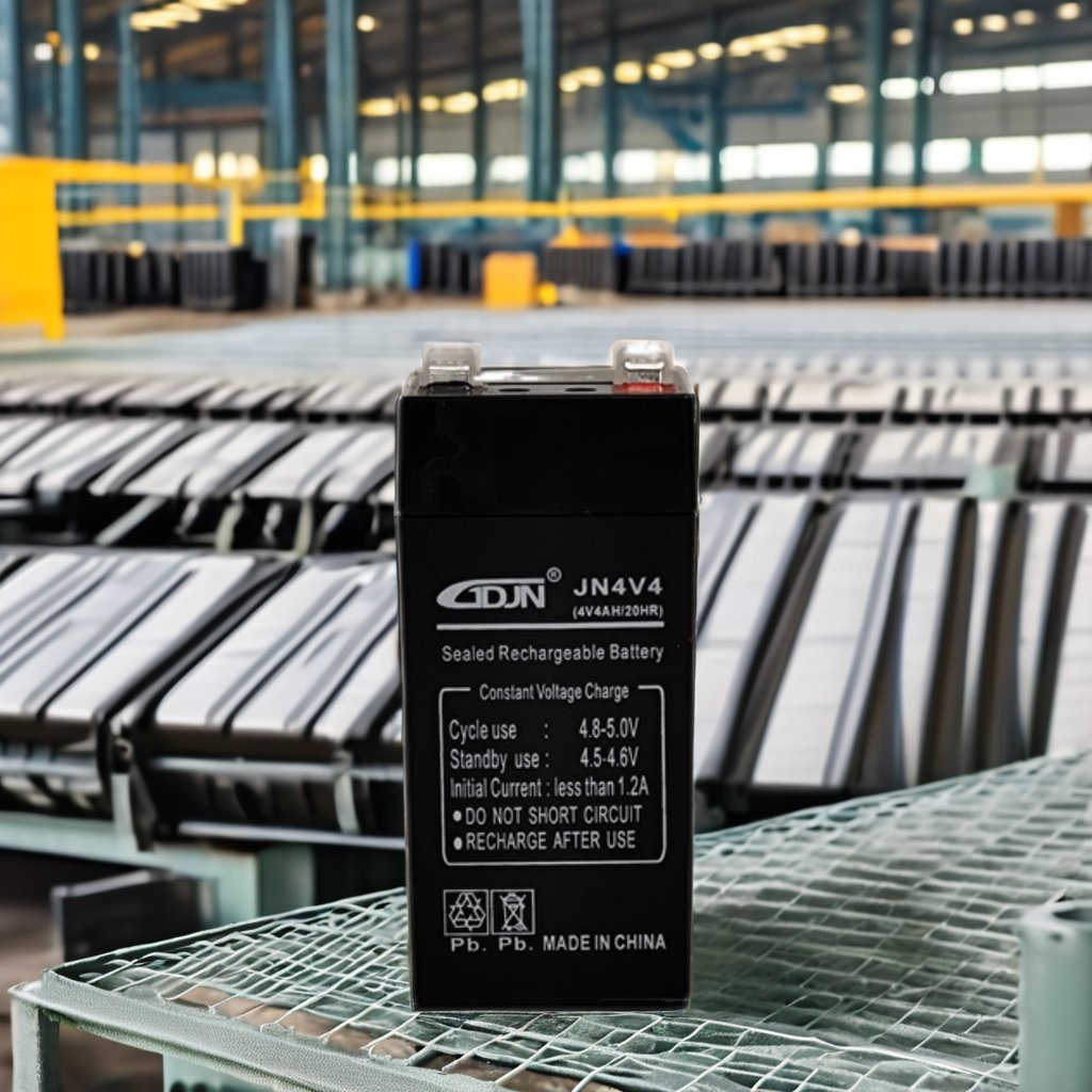 4V4Ah Rechargeable Lead-Acid Battery for Solar Energy System Efficient Lighting Storage Solar Cells
