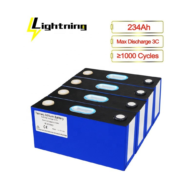 3.7V CATL 234Ah NMC Deep Cycle Rechargeable Lithium ion Battery Cells