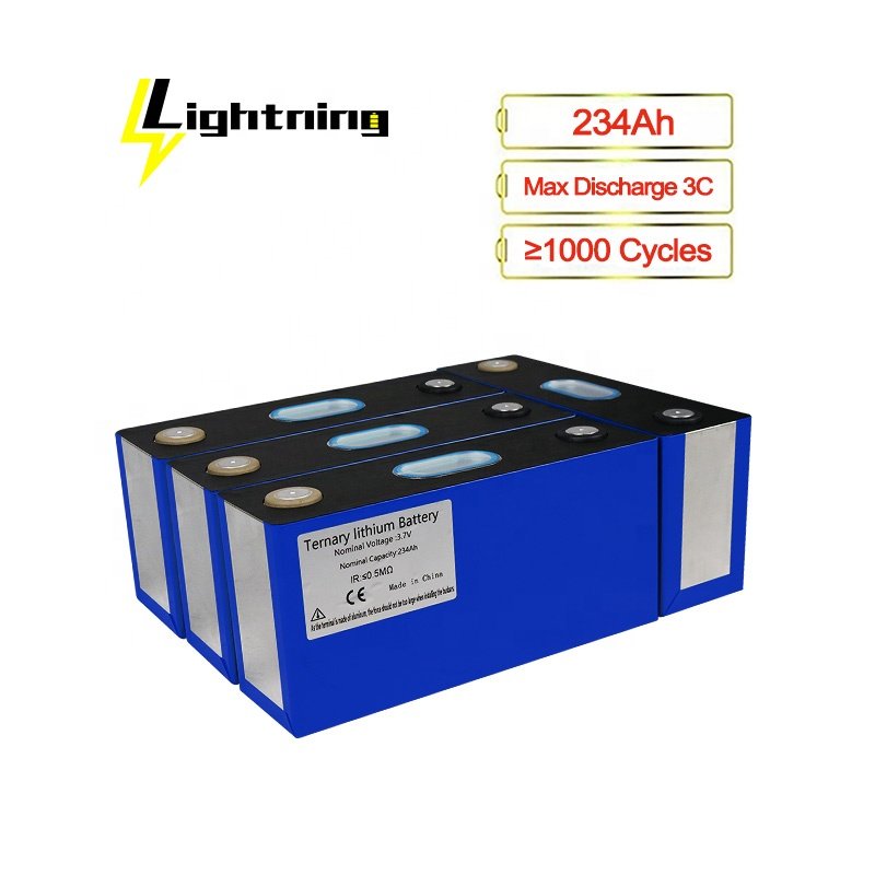 3.7V CATL 234Ah NMC Deep Cycle Rechargeable Lithium ion Battery Cells
