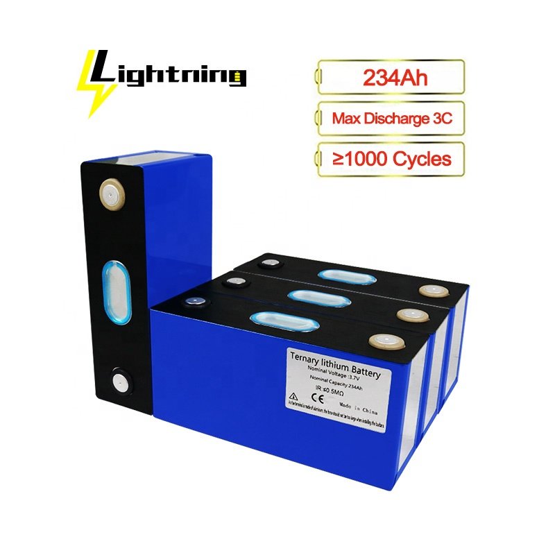 3.7V CATL 234Ah NMC Deep Cycle Rechargeable Lithium ion Battery Cells
