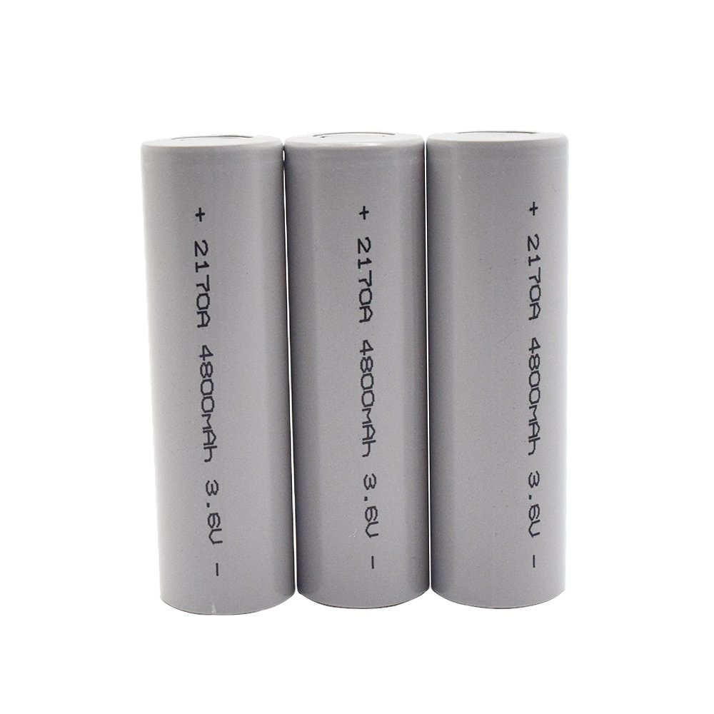 GEB 21700 3.7V 4800mAh 4500mAh 4000mAh 5000mAh 5C High Discharge 3.6V Li ion Rechargeable Battery for 24V 36V 48V Ebike Battery