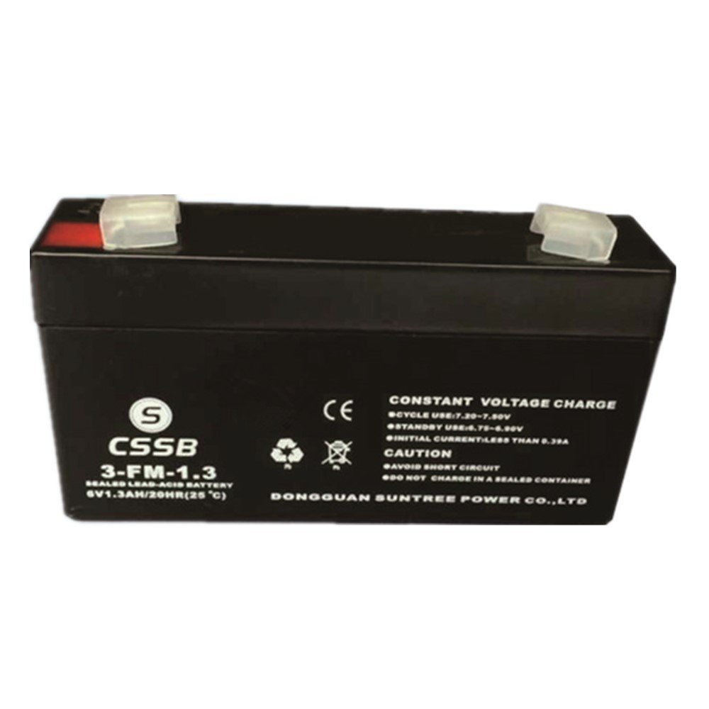 CSSB 6V1.3AH vrla battery sealed lead acid battery