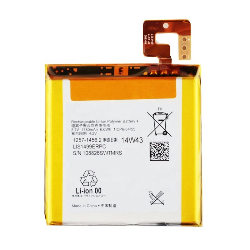 lithium ion batteries for sony ericson xperia battery LIS1499ERPC for Sony Xperia T LT30H LT30 rechargeable battery