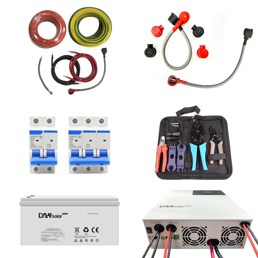 1000watt 2000watt 3000watt lithium dry battery for 5500 v rv mounted solar power system solar panel 500 watt system
