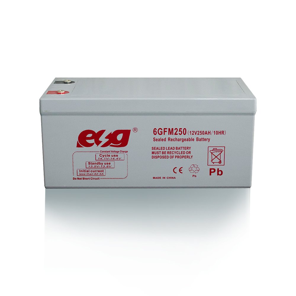 ESG Manufacture Price 12v 24V48V 150AH 180AH 200AH 220AH 230AH 240AH 250ah MF Deep Cycle Gel Solar Battery
