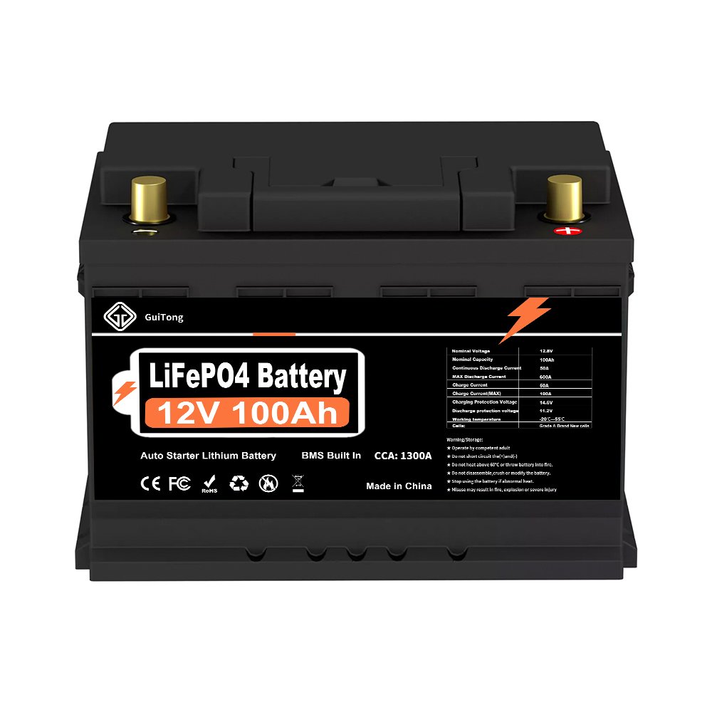Custom 12v 12.8V 12.8 volt 50Ah 70Ah 100Ah 200Ah car auto starter lithium cylindrical cell rechargeable lifepo4 battery packs