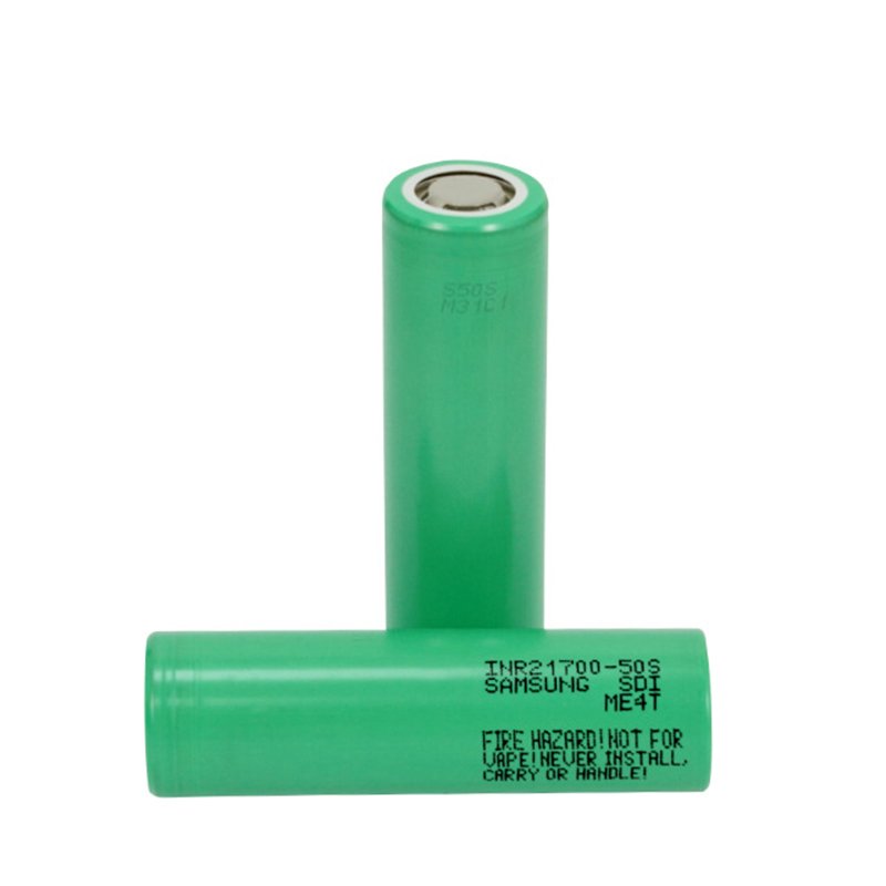 Hot Selling 3.7v Lithium Ion Battery 21700 5000mAh Inr21700 50S 21700 Battery For 36V 48v 52v 72v Battery Pack