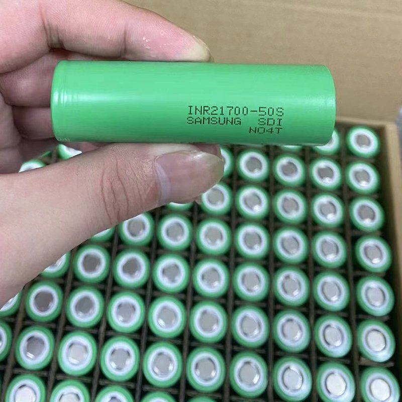 Hot Selling 3.7v Lithium Ion Battery 21700 5000mAh Inr21700 50S 21700 Battery For 36V 48v 52v 72v Battery Pack