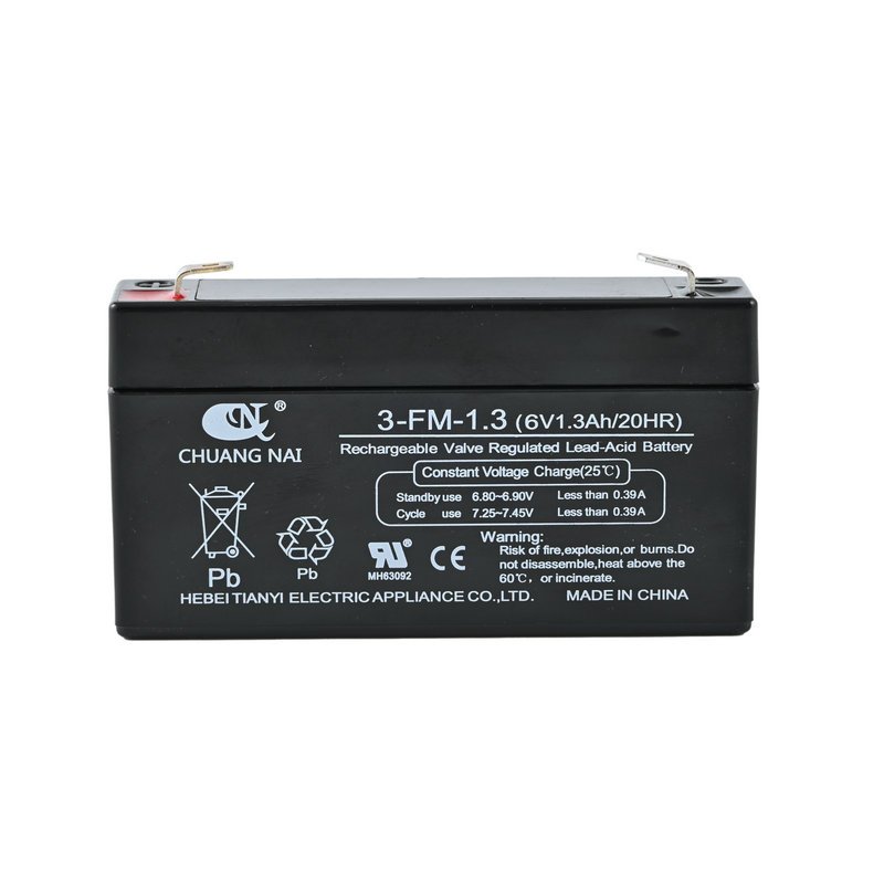 TIANYI Electronic Scale 6V 1.3AH 20HR Lead-Acid Battery Rechargeable Battery