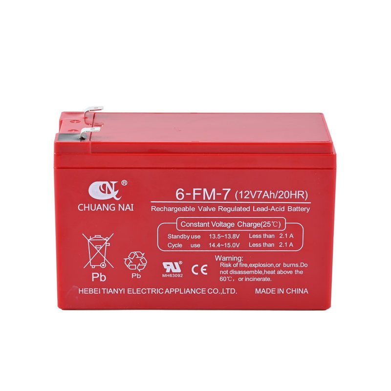 TIANYI Lead-Acid Battery 12V 7AH 20HR Rechargeable Battery For Ups Audio Electric Rolling Shutter Door