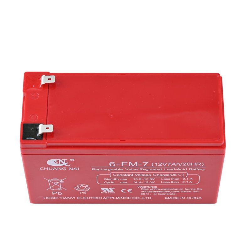 TIANYI Lead-Acid Battery 12V 7AH 20HR Rechargeable Battery For Ups Audio Electric Rolling Shutter Door