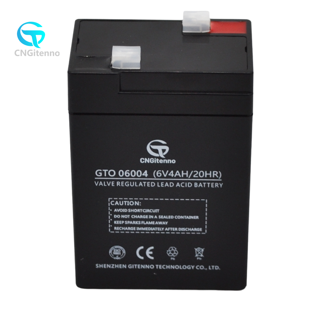 China's 6V 4Ah Lead Acid Battery with Maintenance Free Feature for Solar Energy Storage Systems UPS & Lighting Applications