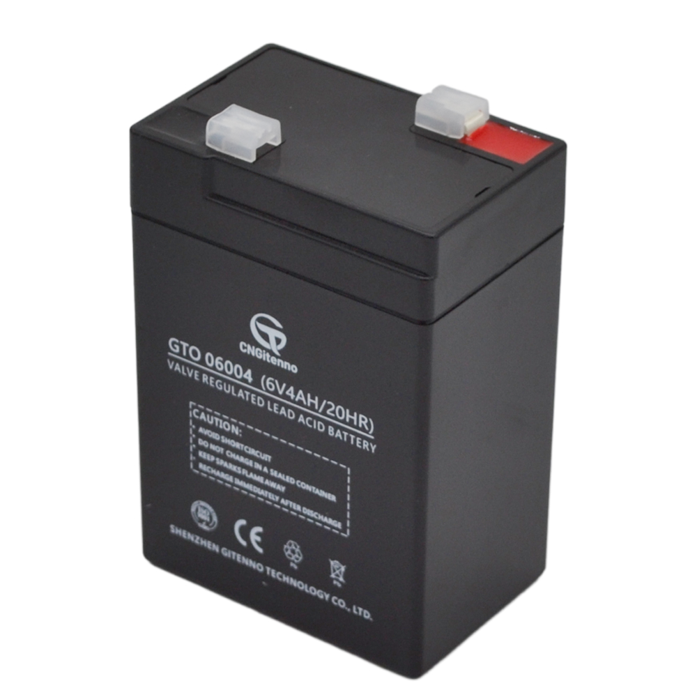 China's 6V 4Ah Lead Acid Battery with Maintenance Free Feature for Solar Energy Storage Systems UPS & Lighting Applications
