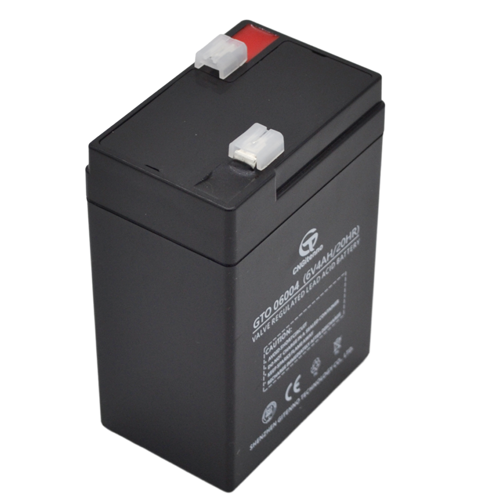 China's 6V 4Ah Lead Acid Battery with Maintenance Free Feature for Solar Energy Storage Systems UPS & Lighting Applications