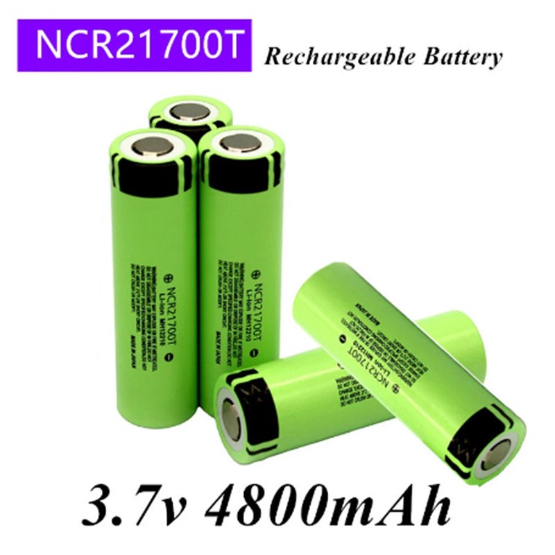 2023 NCR21700T Lithium ion battery 4800mAh3.7V40A used for high rate process discharge power bank and electric vehicle