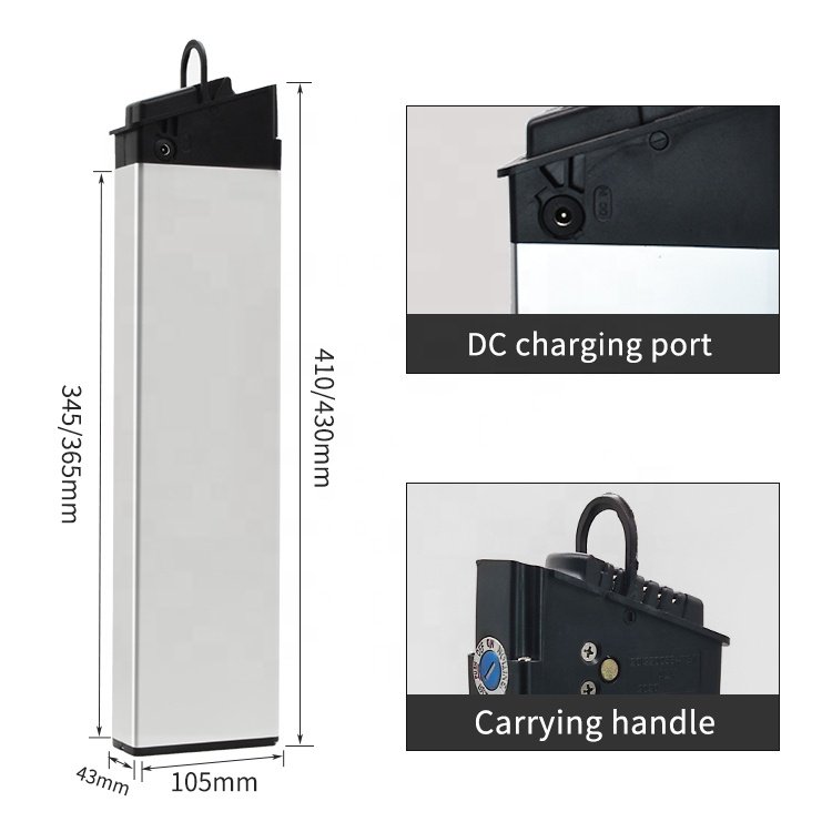 NLK low price 48v 10.4ah 12ah 12.8ah 14ah Lithium ion foldable battery cycle Battery 48v Folding Ebike Battery