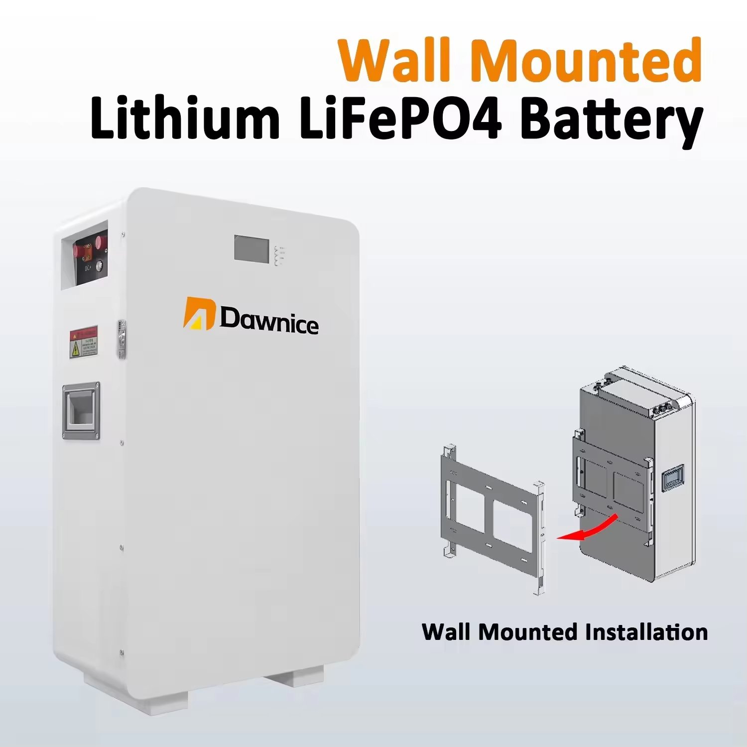 LiFePO4 Batteries 48V 100ah 200ah Home Solar Storage Lithium Ion Battery 5kwh 10kwh Power wall
