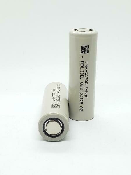 MOLICEL Original 21700 P42A lithium battery maximum discharge current 45A 3.7V 4200mAh Battery electronic 21700