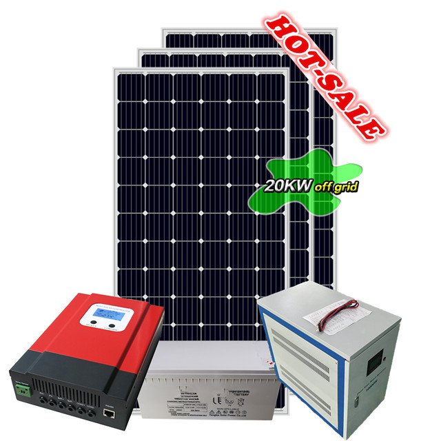 Low price solar system complete kit set industrial solar energy system 2022 solar panel system 40kw