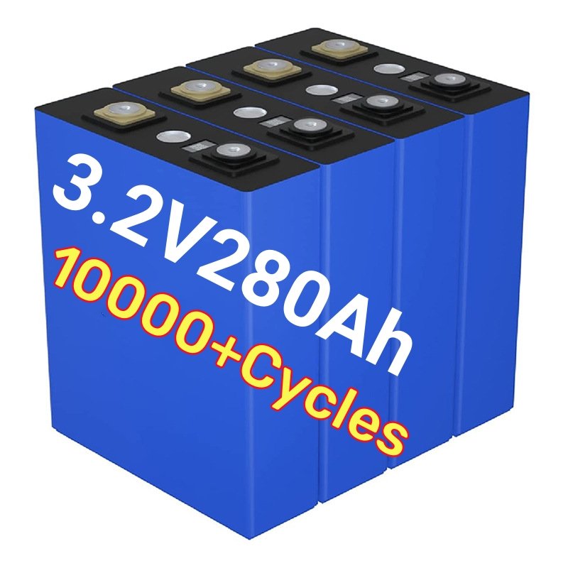 Deep Cycle Battery 3.2V 280ah Lithium Iron Phosphate Batteries LiFePO4 Lithium Ion Battery for Solar Energy Storage