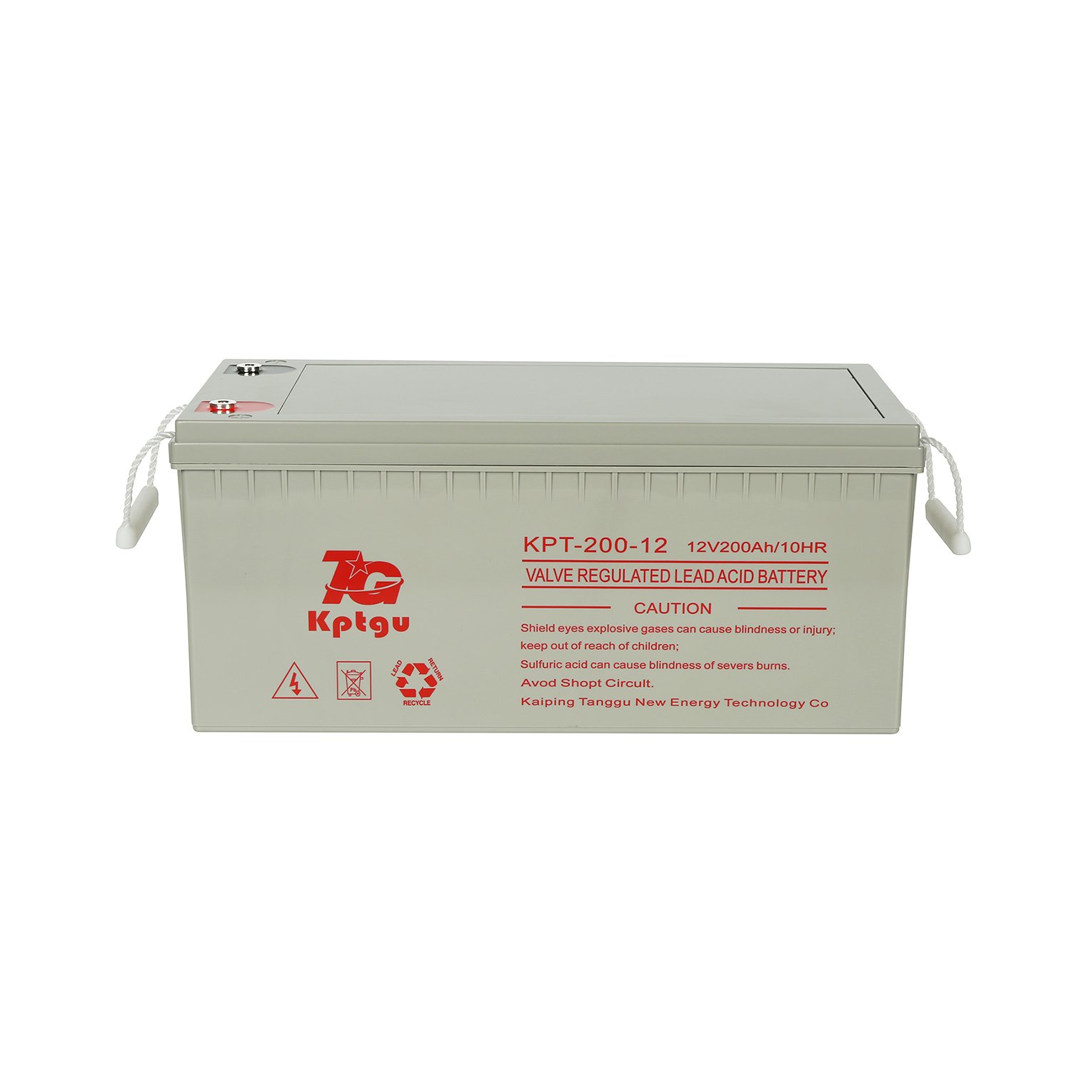 VRLA Sealed 12V 200Ah Deep-Cycle Lead Acid AGM Battery