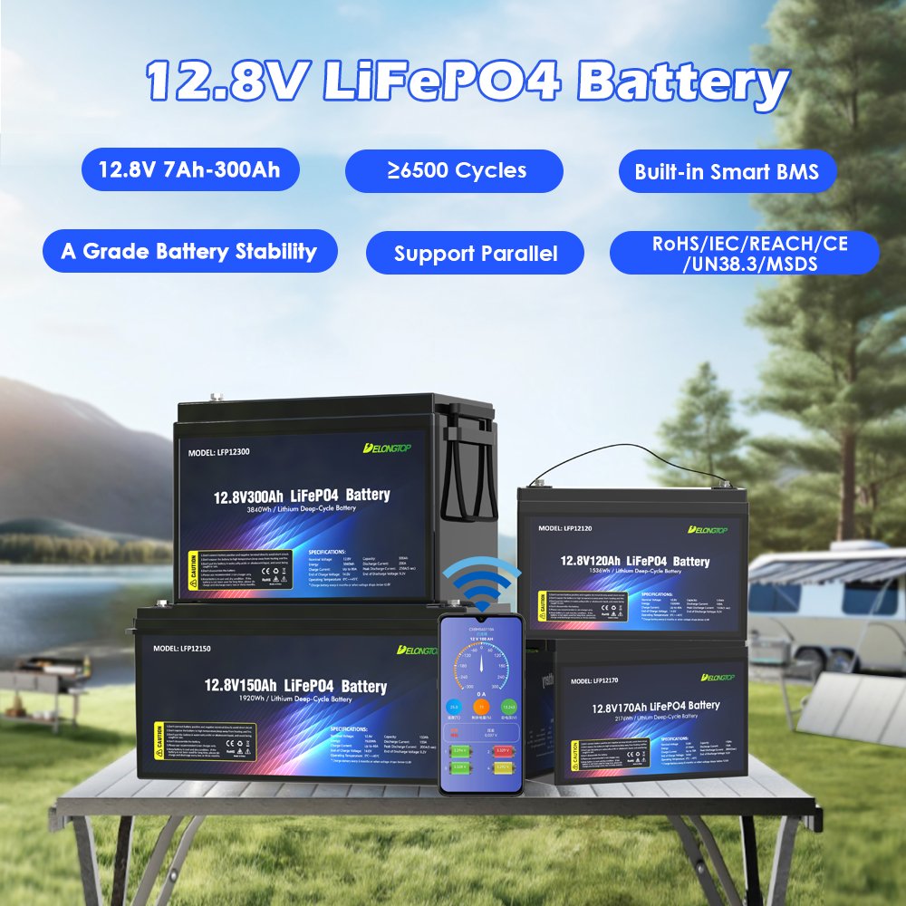 12V 20Ah Portable LiFe PO4 Deep Cycle Rechargeable 12V 24V 36V 48V LiFePO4 Lithium Ion Battery