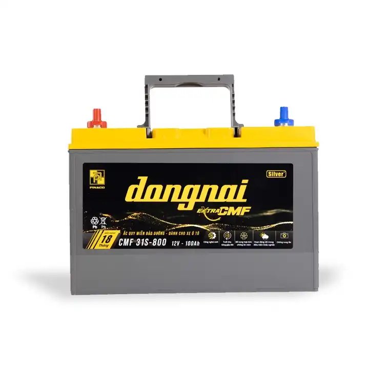 EXTRA CMF 31S-800 12V-100Ah Free Maintenance Deep Cycle Lead Acid Battery 200Ah Solar Energy System for Car Energy Storage