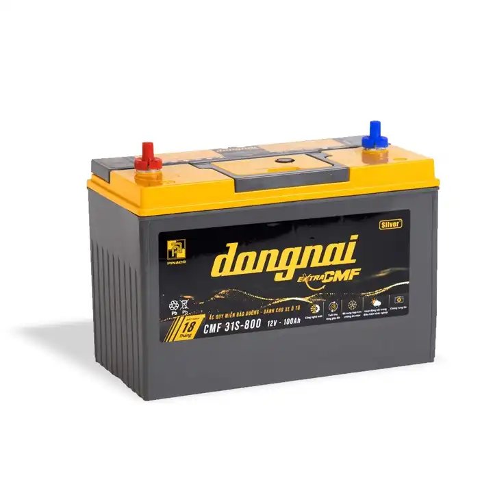EXTRA CMF 31S-800 12V-100Ah Free Maintenance Deep Cycle Lead Acid Battery 200Ah Solar Energy System for Car Energy Storage