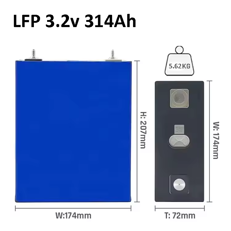 280ah 300ah 320ah Lifepo4 Hithium energy storage technology Hithium 314 ah 3.2v cells Lithium batteries for solar energy storage