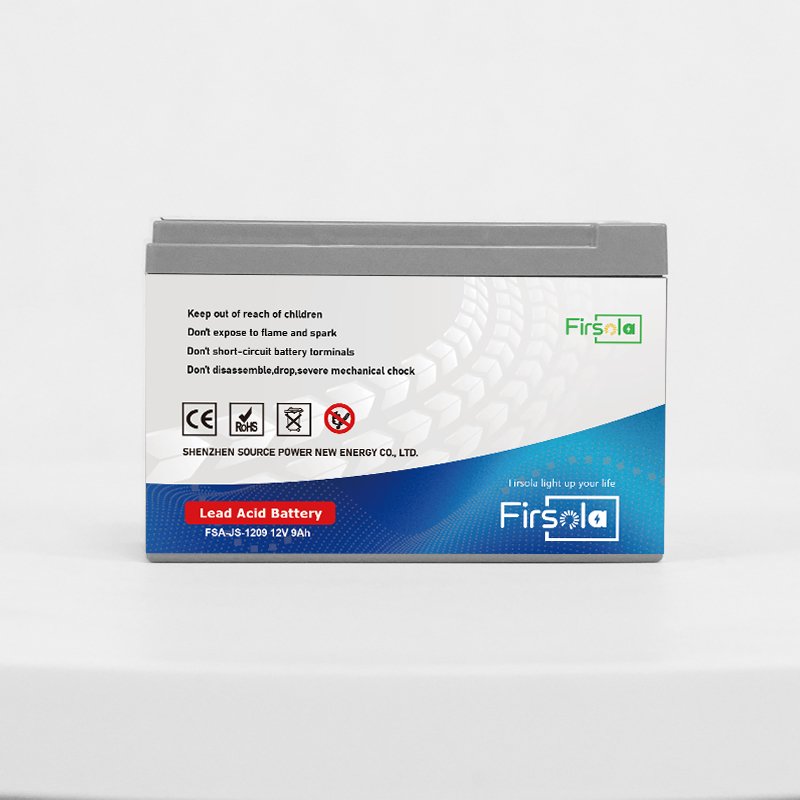 Firsola Deep Cycle 12v 9Ah Lead Acid Battery for Motor UPS Alarm Scooter