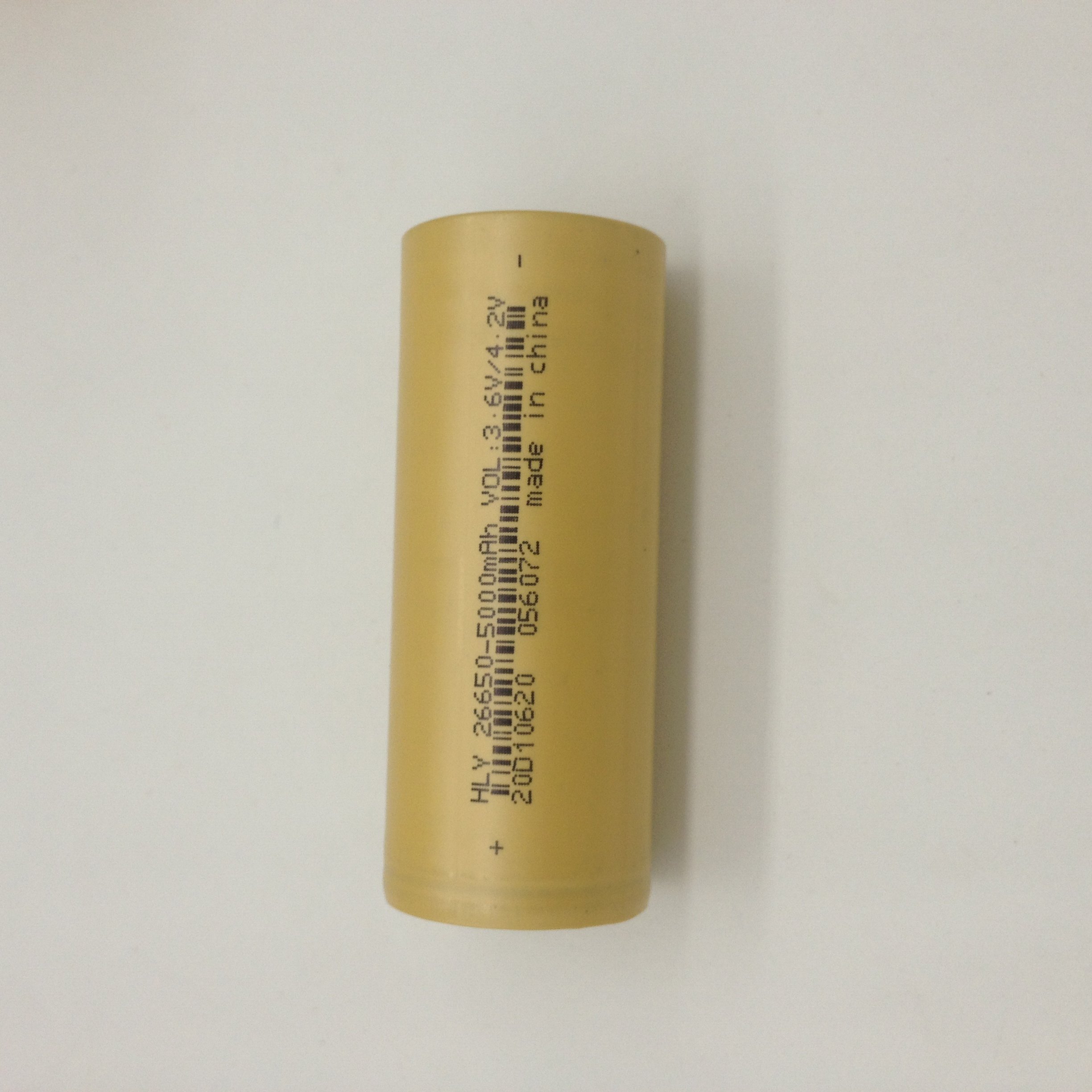 high quality HLY 26650 5000mah 3C 3.7v Battery lithium ion battery factory price for power tool