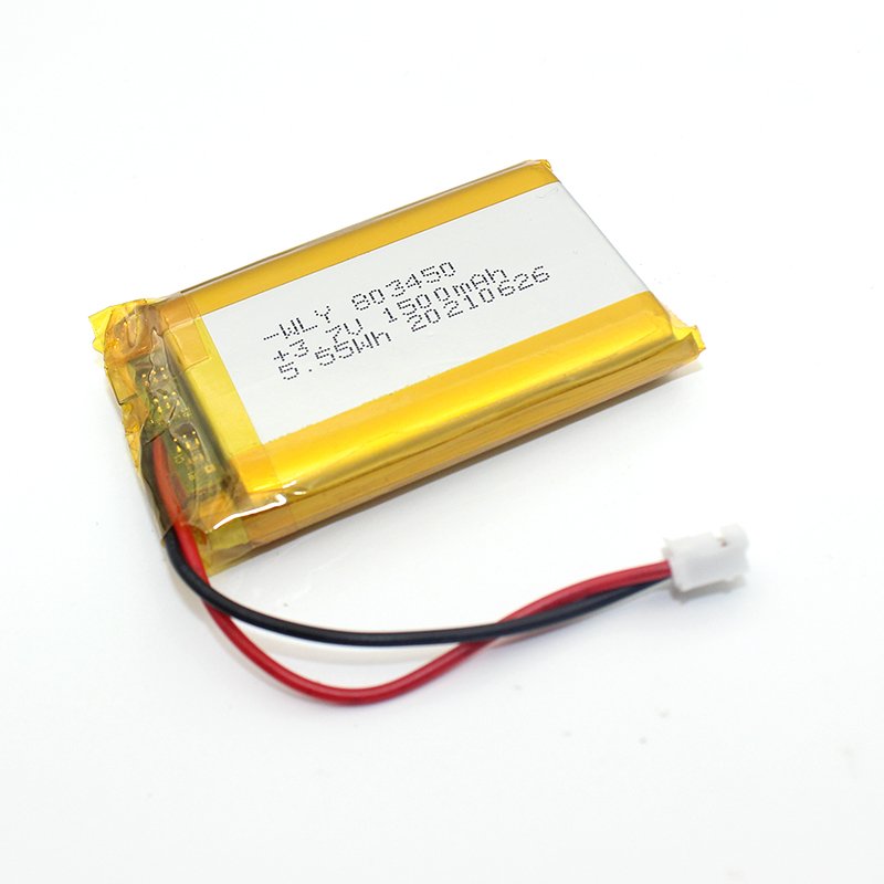 Hot sale rechargeable lithium polymer battery 083450 3.7v 1500mah lithium ion battery 803450 for medical products