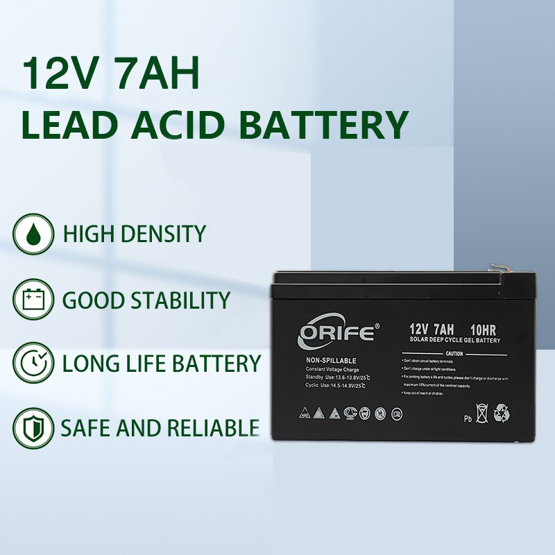 ORIFE Mini Traction 12v 7ah Container Sealed Lead Acid Rechargeable Battery