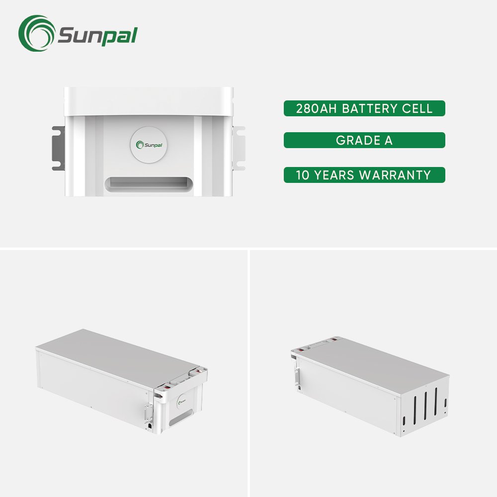 High Voltage Lithium Iron Phosphate Battery 51.2V 48V 100Ah 200Ah Stackable Home Use Solar System Energy Storage Battery