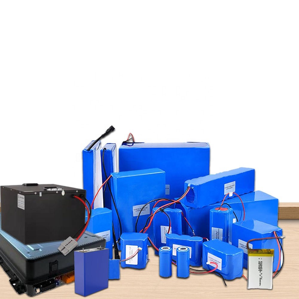 Custom 18650 cell 12V 36V 48V 72V Lithium Ion 32700 18650 Batteries LiFePO4 Li-Ion Rechargeable Battery Packs
