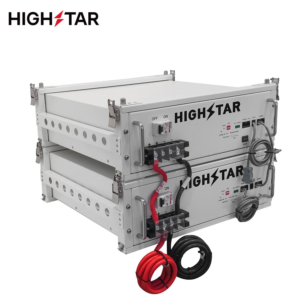 HIGHSTAR Hsdlfp-48100aVTC Rechargeable Backup lithium-ion battery pack for Telecom Station