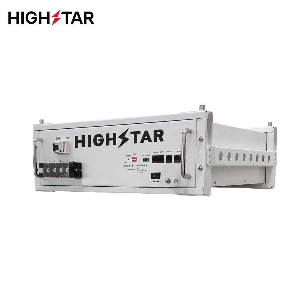 HIGHSTAR Hsdlfp-48100aVTC Rechargeable Backup lithium-ion battery pack for Telecom Station